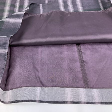  BURBERRY バーバリー LONDON バーバリーロンドン シルク ワンピース SIZE 44 パープル 開封未使用品