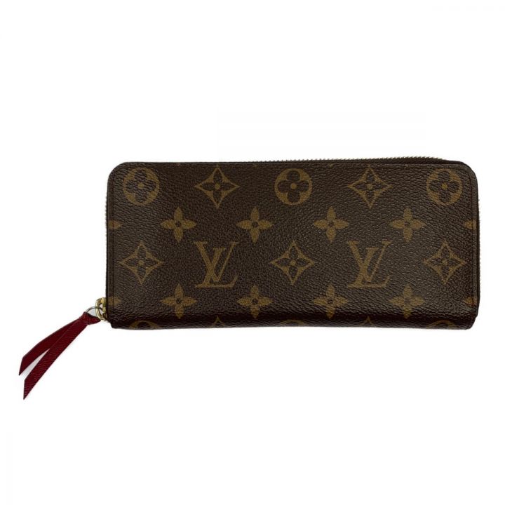 LOUIS VUITTON ルイヴィトン ポルトフォイユ・クレマンス モノグラム 長財布 M60742 フューシャ｜中古｜なんでもリサイクルビッグバン