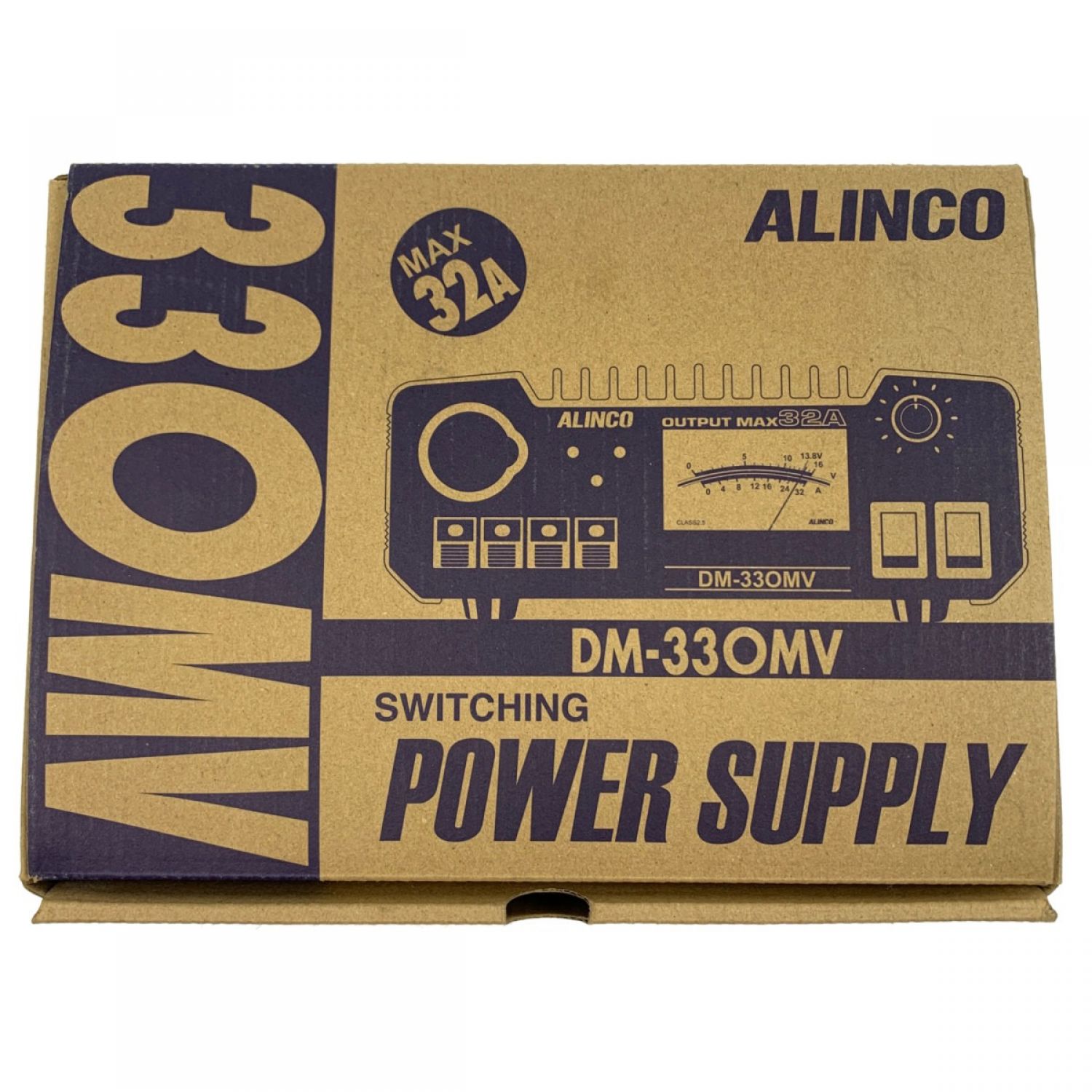 高い素材】 ALINCO Max 32A 無線機器用安定化電源器 DM-330MV asakusa