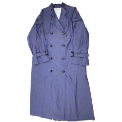 ▽▽ Stola ストラ 袖取り外しトレンチコート　サイズ38 22512361 ネイビーブルー Aランク