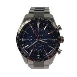 ▽▽ CITIZEN シチズン 腕時計　アテッサ　エコドライブ　ソーラー電波時計 H800-T027024 Bランク