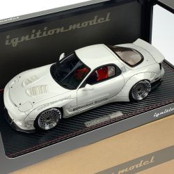 ▽▽  イグニッションモデル 1/18 Rocket Bunny RX-7（FD3S）White IG1036 Aランク