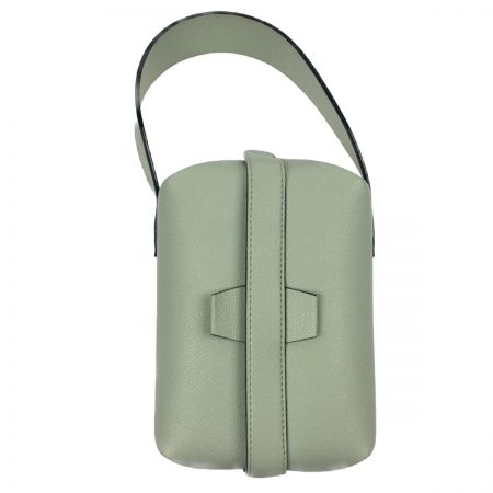  Valextra ヴァレクストラ トリックトラック ハンドバッグ ライトグリーン