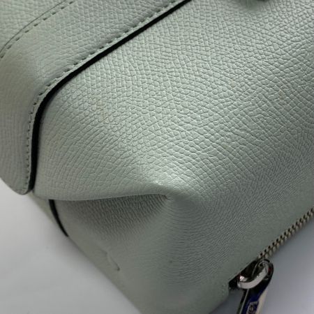  Valextra ヴァレクストラ トリックトラック ハンドバッグ ライトグリーン