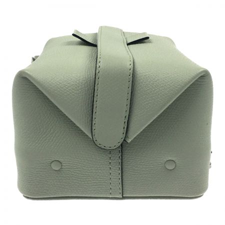  Valextra ヴァレクストラ トリックトラック ハンドバッグ ライトグリーン