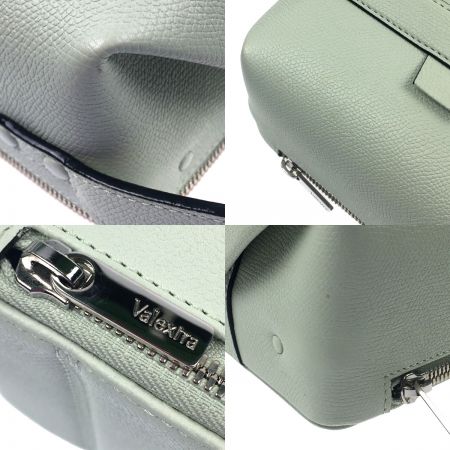  Valextra ヴァレクストラ トリックトラック ハンドバッグ ライトグリーン
