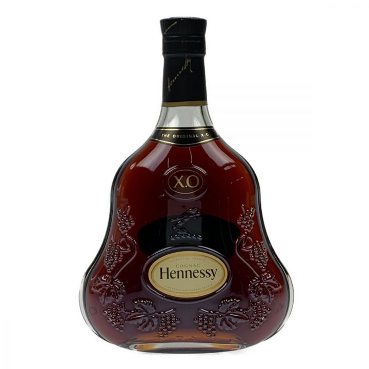 Hennessy ヘネシー XO コニャック 700ml 黒キャップ クリアボトル 未開