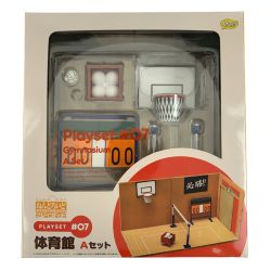 ▽▽  ねんどろいど プレイセット #07 体育館Aセット 未開封 Nランク