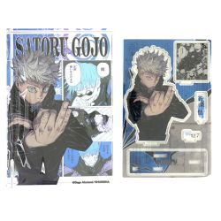 ▽▽  呪術廻戦 五条悟 アクリルブロック"HEROES"・名場面ジオラマフィギュア 開封未使用品 Sランク