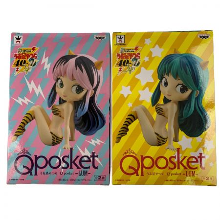   うる星やつら Qposket LUM ラム 40th 2種セット 未開封