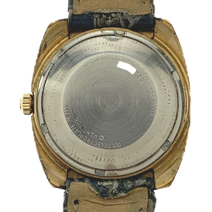 HAMILTON ハミルトン 自動巻き セルフワインディング ネイビー｜中古 