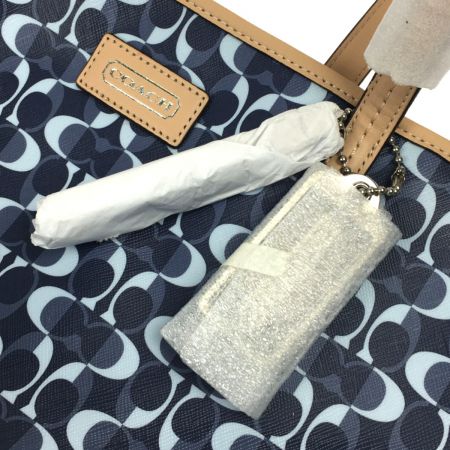  COACH コーチ トートバッグ F25673 ブルー