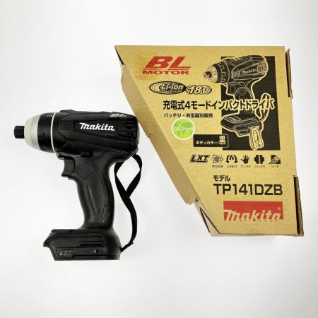  MAKITA マキタ 充電式4モードインパクトドライバ 18V バッテリ・充電器別売 TP141DZB ブラック