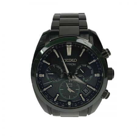  SEIKO セイコー ASTTON アストロン　GPSソーラーウオッチ　メンズ腕時計 SBXC079/5X53-0BD0 ブラック×グリーン