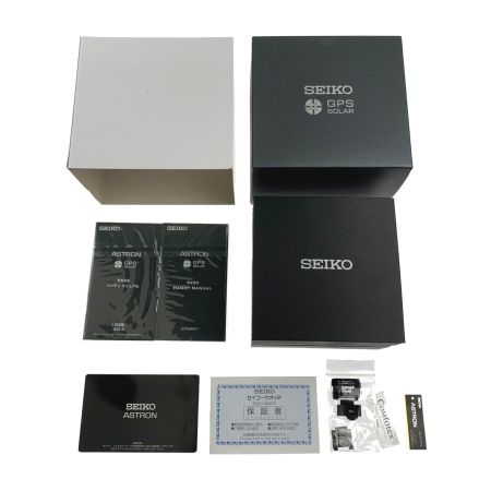  SEIKO セイコー アストロン SBXC079/5X53-0BD0 ブラック×グリーン