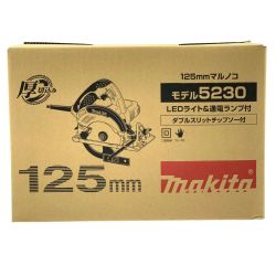 ▽▽ MAKITA マキタ 125mm マルノコ モデル5230 ﾓﾃﾞﾙ5230 開封未使用品 Sランク