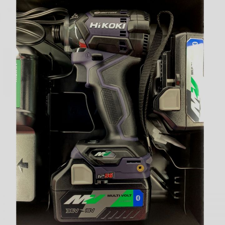 未使用 Hikoki WH36DC 2XP(D) ディープオーシャンブルー マルチボルト 2XPD 36V インパクトドライバー (旧日立工機) HiKOKI ハイコーキ インパクトドライバ マルチボルト 36V WH36DC(2XPDS