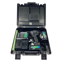 ▽▽ HiKOKI ハイコーキ コードレスインパクトドライバ マルチボルト 36V WH36DC(2XPBS) ブラック Sランク