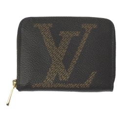 ▽▽ LOUIS VUITTON ルイヴィトン モノグラム ジャイアント ジッピーコインパース M67690 Bランク