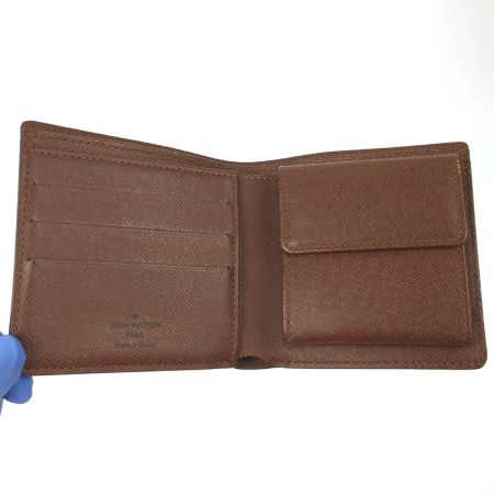  LOUIS VUITTON ルイヴィトン モノグラム ポルト ビエ・カルト クレディモネ  2つ折り財布 M61665 ブラウン