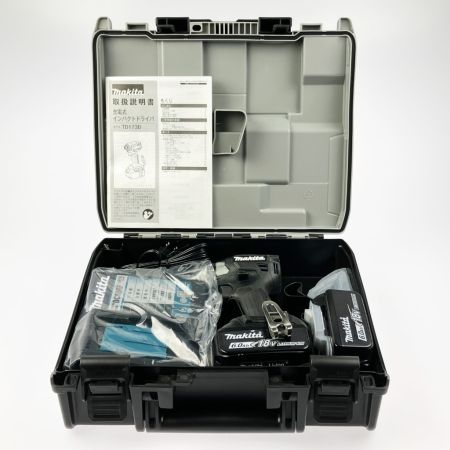  MAKITA マキタ 充電式インパクトドライバ 18V 6.0Ah TD173DRGXB ブラック