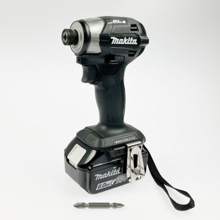  MAKITA マキタ 充電式インパクトドライバ 18V 6.0Ah TD173DRGXB ブラック