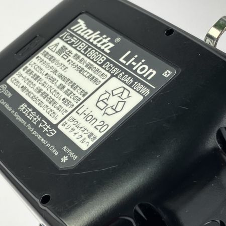  MAKITA マキタ 充電式インパクトドライバ 18V 6.0Ah TD173DRGXB ブラック