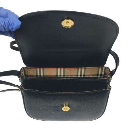  Burberrys バーバリーズ ショルダーバッグ レザー ブラック