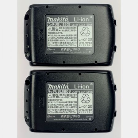  MAKITA マキタ 充電式インパクトドライバ 18V 6.0Ah TD173DRGXB ブラック