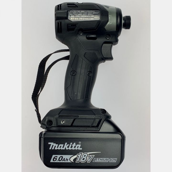 MAKITA マキタ 充電式インパクトドライバ 18V 6.0Ah TD173DRGXB ブラック｜中古｜なんでもリサイクルビッグバン