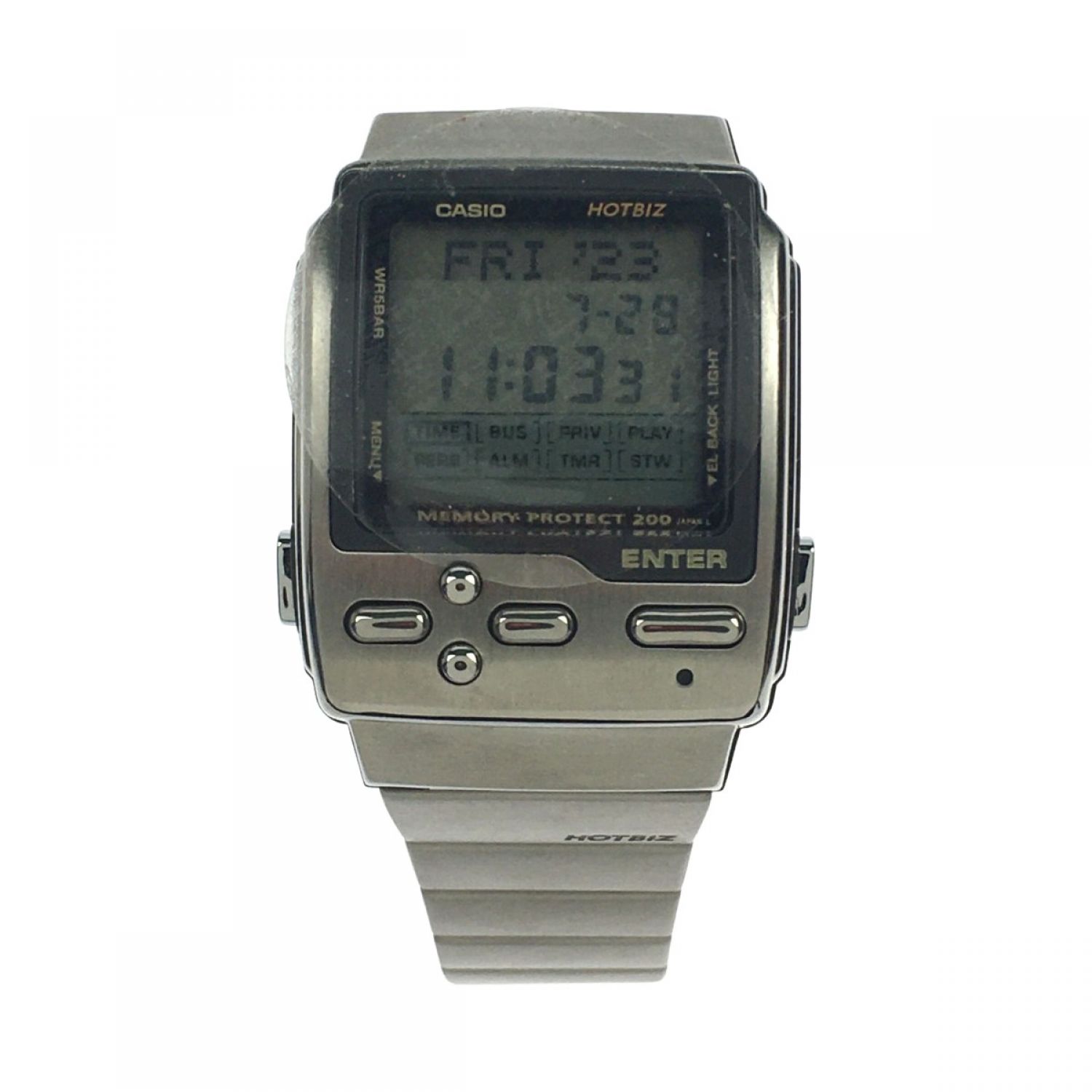 【中古】 CASIO カシオ 腕時計 データバンク デジタルウォッチ HOTBIZ DB-2000 Aランク｜総合リサイクルショップ なんでも
