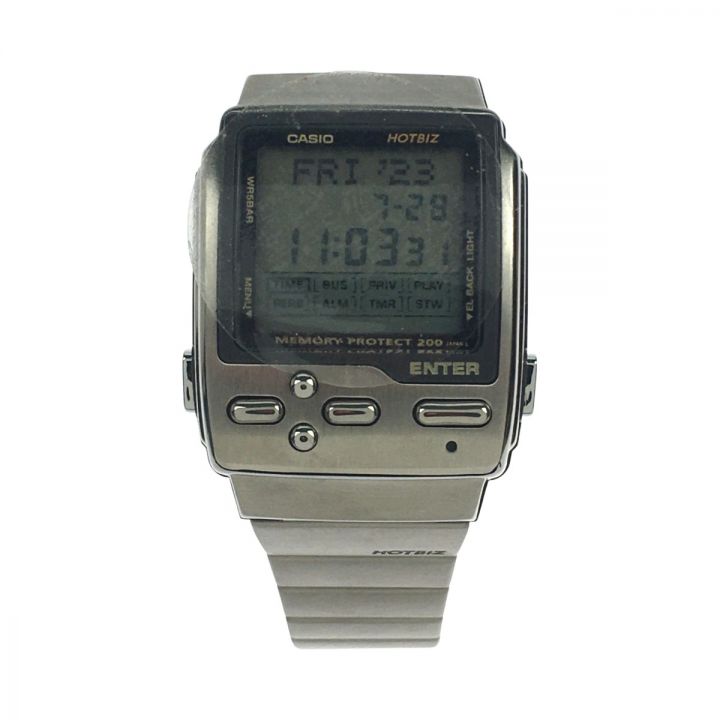 CASIO カシオ 腕時計 データバンク デジタルウォッチ HOTBIZ DB-2000｜中古｜なんでもリサイクルビッグバン