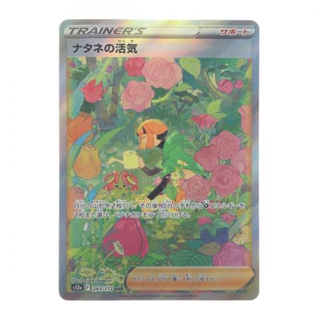   ポケモンカード ナタネの活気 243/172SAR ポケカ