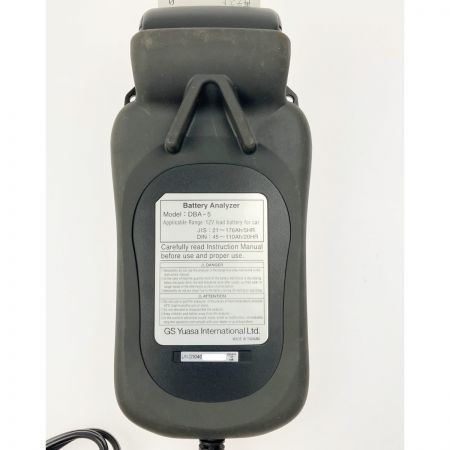  GS YUASA バッテリーアナライザー（DC12V専用） DBA-5