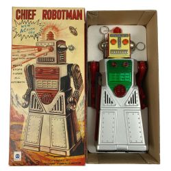 ▽▽ HA HA TOY 　CHIEF ROBOTMAN チーフロボットマン 箱付 Bランク