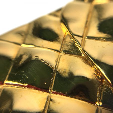  CHANEL シャネル ヴィンテージ ブローチ バッグモチーフ マトラッセ ゴールド