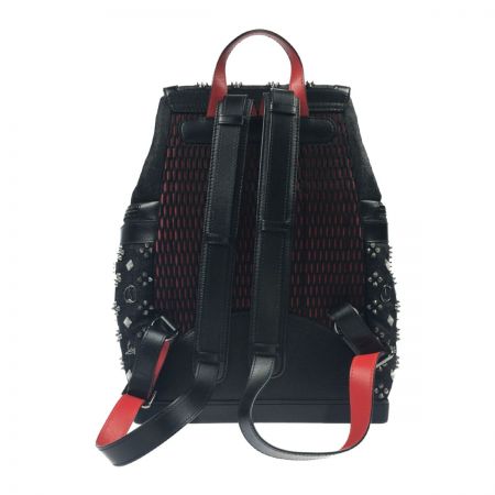  Christian Louboutin クリスチャンルブタン Explorafunk リュック スタッズ デニム