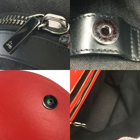  Christian Louboutin クリスチャンルブタン Explorafunk リュック スタッズ デニム