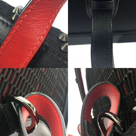  Christian Louboutin クリスチャンルブタン Explorafunk リュック スタッズ デニム