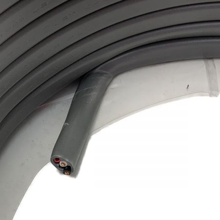  富士電線工業(FUJI ELECTRIC WIRE) VVFケーブル 3×2.0mm 100m巻 灰色　（b）