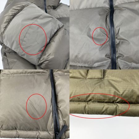  THE NORTH FACE ザノースフェイス ウィンドストッパー ヌプシフーディー ダウン メンズ ND92162 カーキ