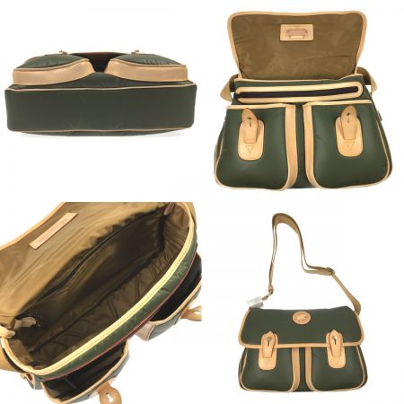  HUNTING WORLD ハンティングワールド ショルダーバッグ バチュー グリーン