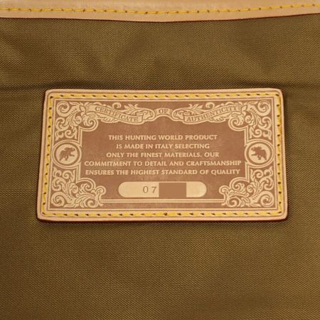  HUNTING WORLD ハンティングワールド ショルダーバッグ バチュー グリーン