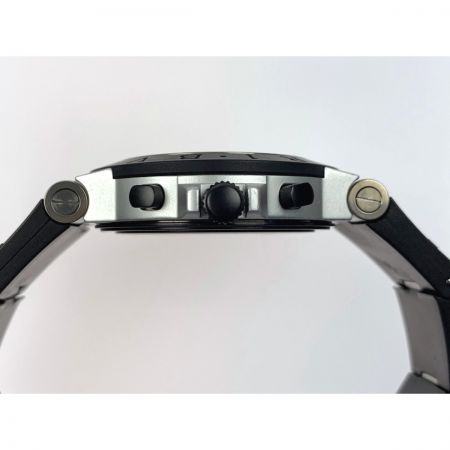  BVLGARI ブルガリ アルミニウム パンダダイヤル AC38 L9924 ベルト一部割れ