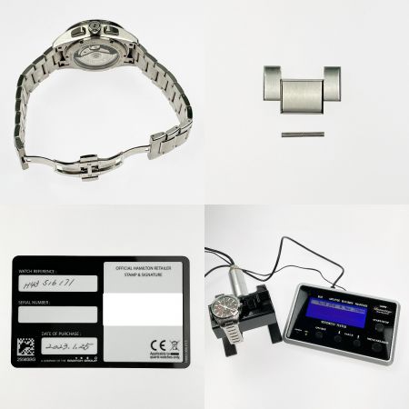  HAMILTON ハミルトン ブロードウェイ オートクロノ バーガンディ H43516171