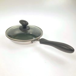 ▽▽ Tupperware タッパーウェア フライパン 20cm ガラス蓋付き Bランク