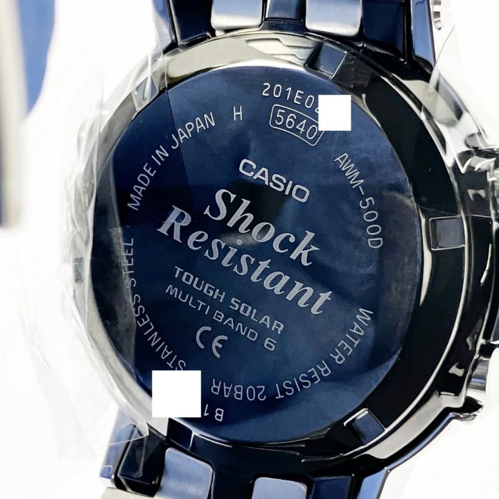 CASIO カシオ G-SHOCK フルメタル タフソーラー AWM-500D 箱・コマ付