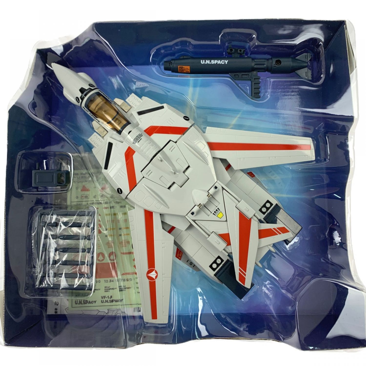 中古】 BANDAI バンダイ 超時空要塞マクロス 1/55スケール VF-1J