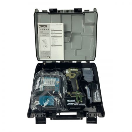  MAKITA マキタ 充電式インパクトドライバ 18V 6.0Ah TD173DRGXO オリーブ 開封未使用品