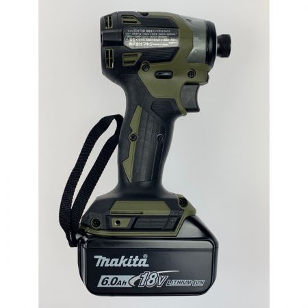  MAKITA マキタ 充電式インパクトドライバ 18V 6.0Ah TD173DRGXO オリーブ 開封未使用品